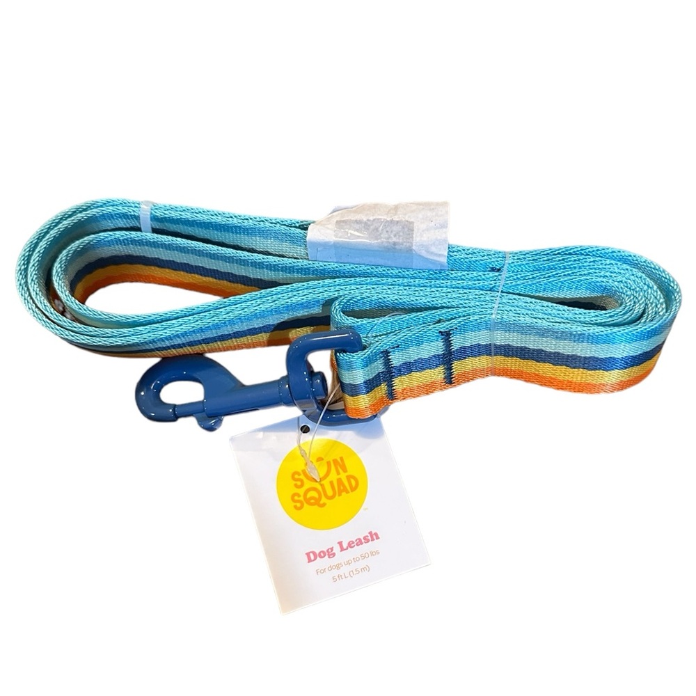 Sun Squad 5 ft. Leash Multi-color Dog Leash- NWT‎